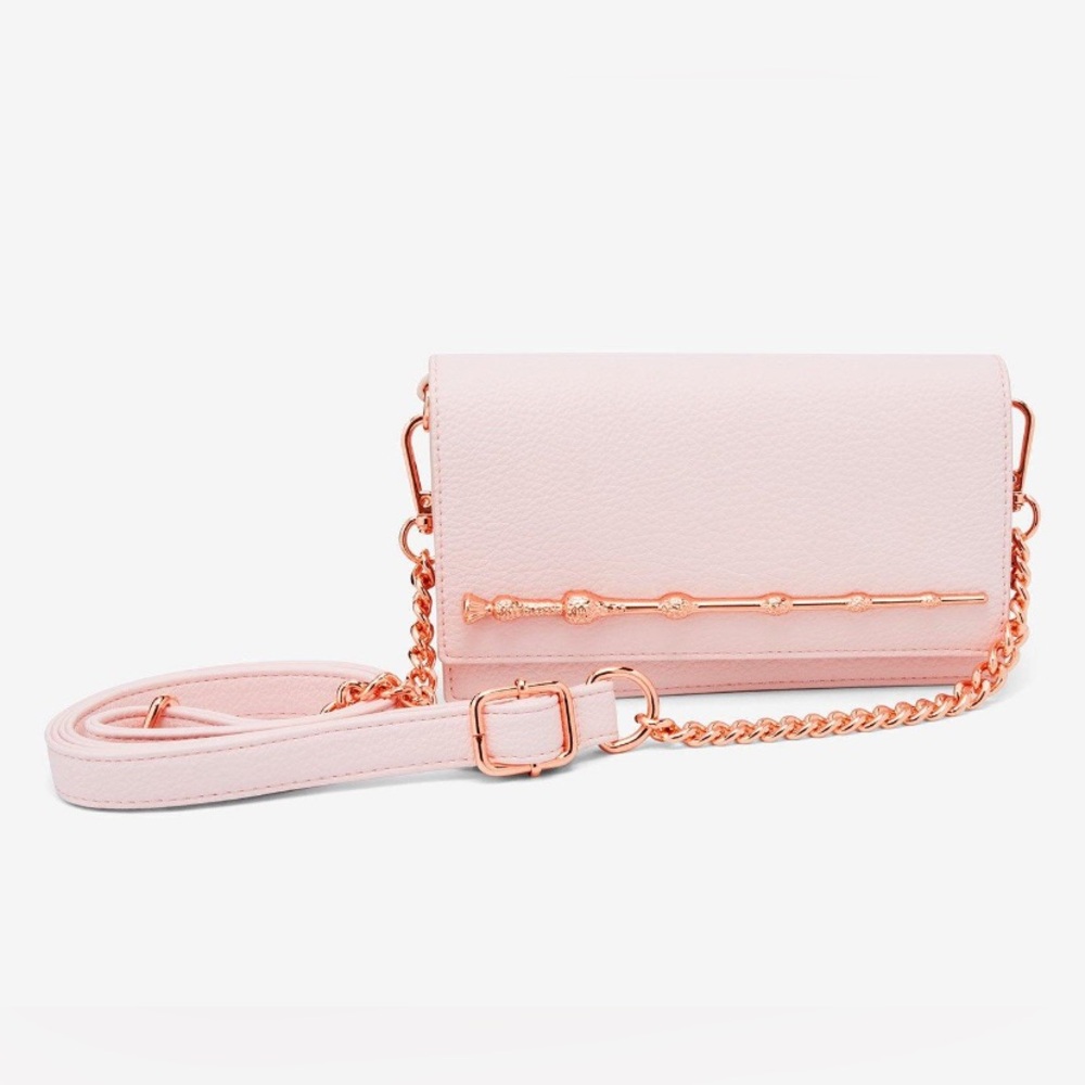 Loungefly Harry Potter Elder Wand Blush Crossbody Bag